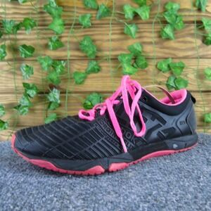 Reebok Women's Crossfit Sneaker Black Synthetic Sz‎ 8 Medium Gently Used 2025
